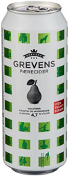 Grevens Cider Pære u/tilsatt sukker