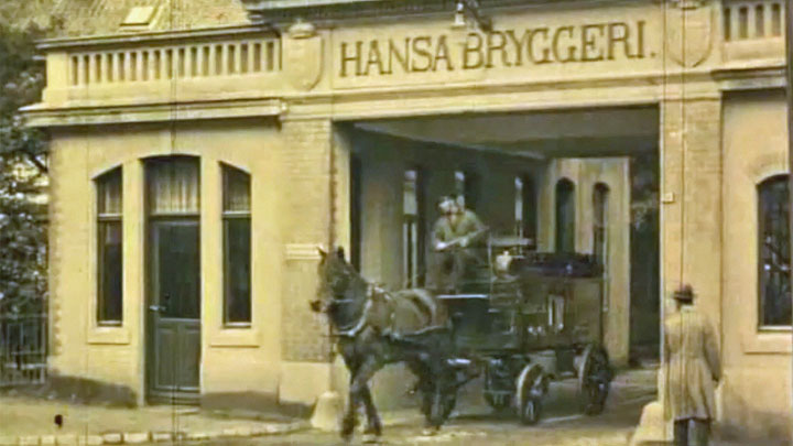 Hansa Bryggeri rundt år 1900.